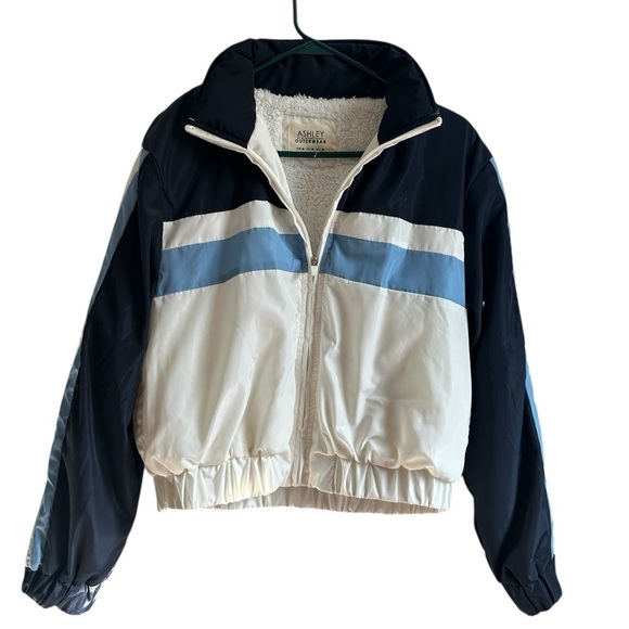 Ashley By 26 International Jackets & Blazers - Ashley by 26 International Blue and Cream Outerwear